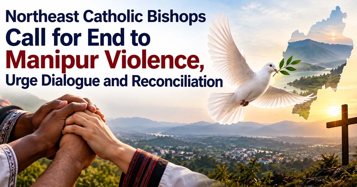 Northeast Catholic Bishops Call for End to Manipur Violence, Urge Dialogue and Reconciliation