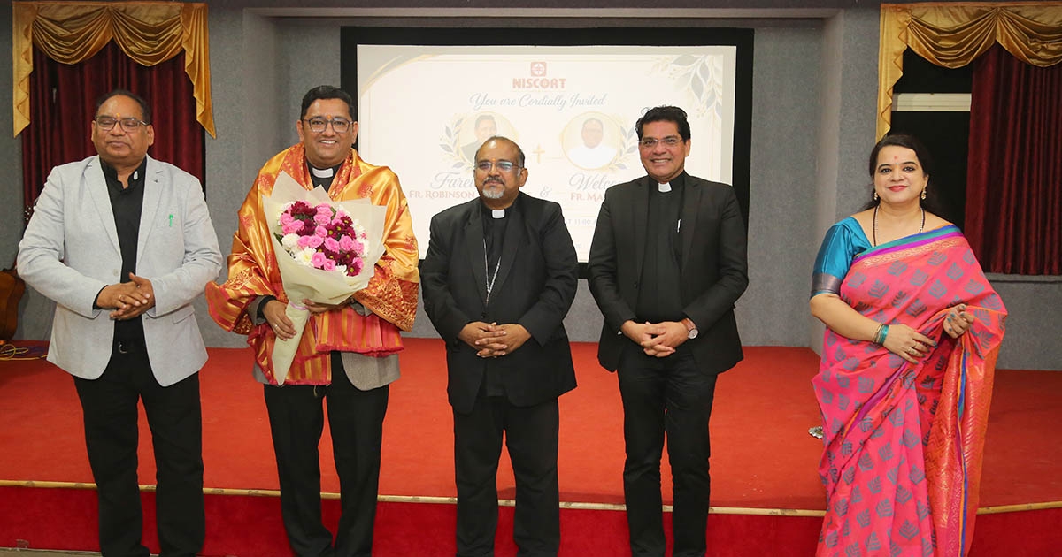 CBCI’s NISCORT Bids Farewell to Fr. Robinson Rodrigues and Welcomes Rev. Dr. Martin Sadiq as Its New Director