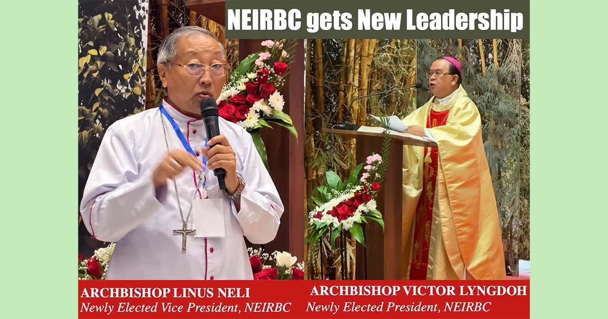 Archbishop Victor Lyngdoh elected to lead Northeast India’s bishops; Archbishop Linus Neli becomes Vice President